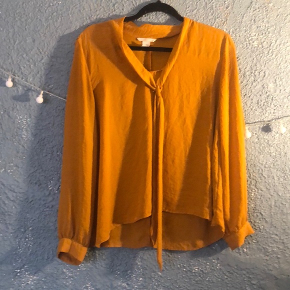 Mustard H&M frock. Size 12, lightly worn - Picture 1 of 4
